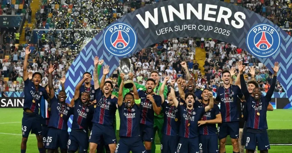 PSG Wins Super Cup Title in exciting Penalty Shootout!