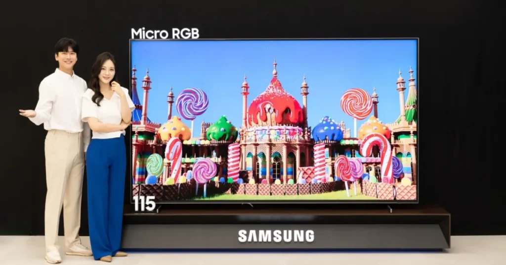 Samsung Reveals World's First Micro RGB TV Technology.