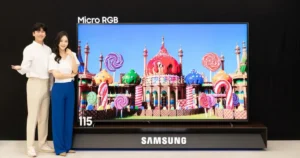 Samsung Reveals World's First Micro RGB TV Technology.