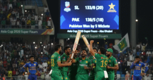 Pakistan vs Sri Lanka