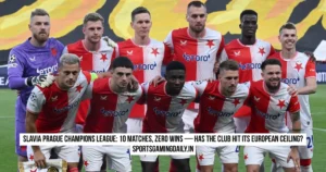 Slavia Prague Champions League: 10 Matches, Zero Wins — Has the Club Hit Its European Ceiling?